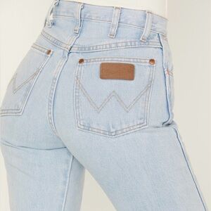 Wrangler Light Blue Straight Leg Jeans